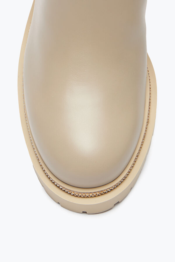 gioiello cleo cristalli beige bootie 60 rene caovilla