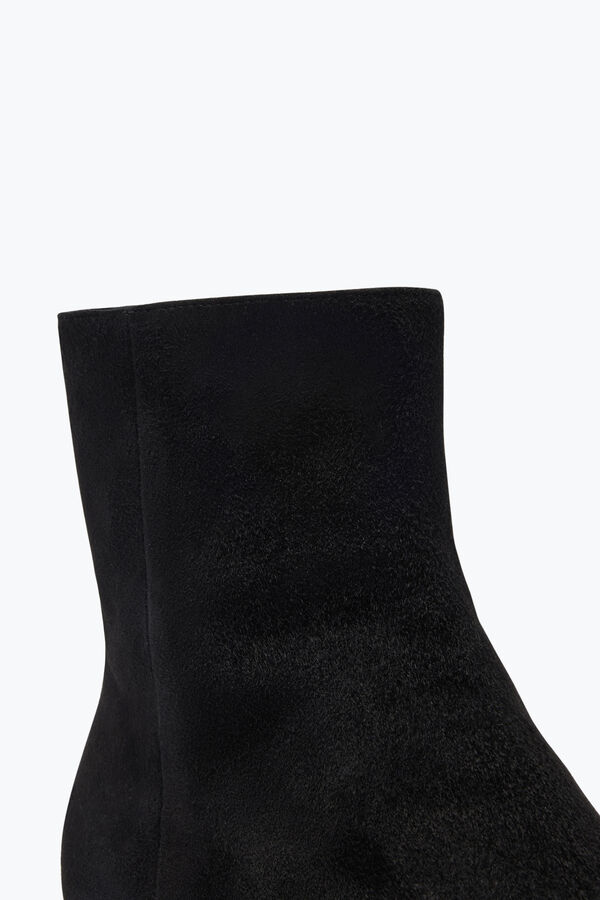 gioiello bonnie nero e oro bootie 40 rene caovilla