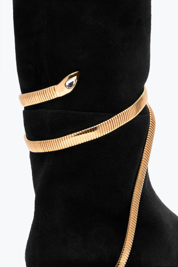gioiello di ginepro soft boot in camoscio nero 20 rene caovilla