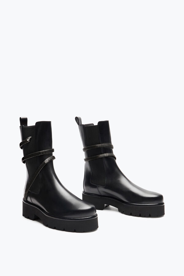 gioiello juniper nero biker boot 45 rene caovilla