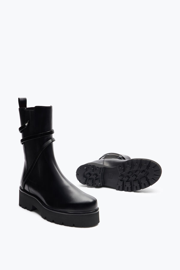 gioiello juniper nero biker boot 45 rene caovilla