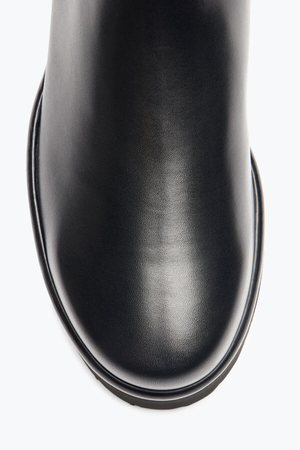 gioiello juniper nero e argento biker boot 45 rene caovilla