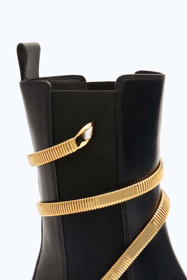 gioiello di ginepro nero e oro biker boot 45 rene caovilla