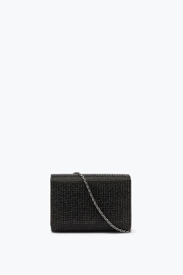 gioiello nero pochette kamila rene caovilla