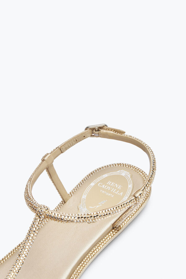 gioiello diana crystal beige sandalo 10 rene caovilla
