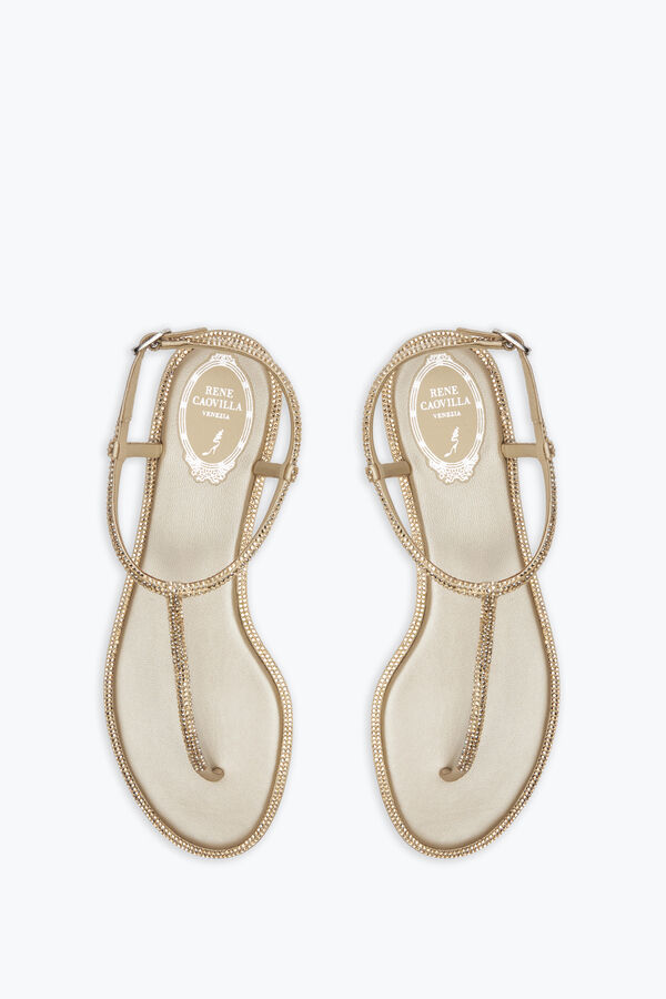 gioiello diana crystal beige sandalo 10 rene caovilla