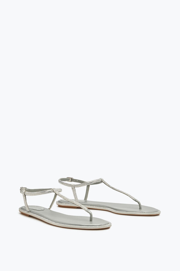 gioiello diana cristallo grigio sandalo 10 rene caovilla