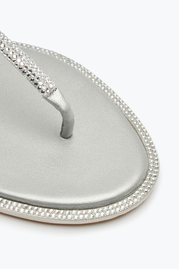 gioiello diana cristallo grigio sandalo 10 rene caovilla