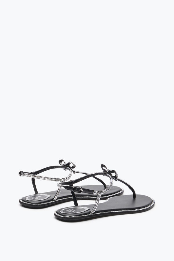gioiello caterina nero thong sandal 10 rene caovilla