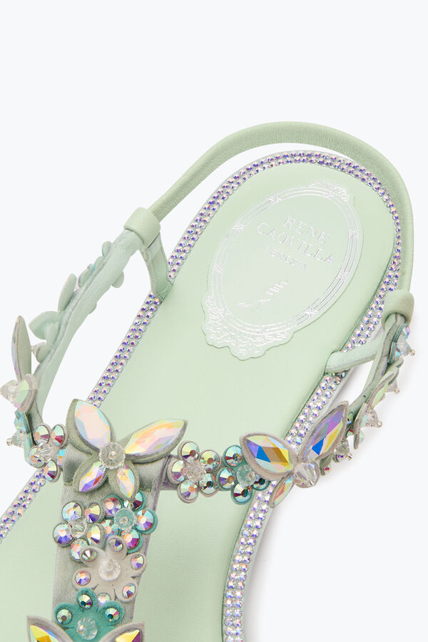 gioiello eden verde menta thong sandal 10 rene caovilla