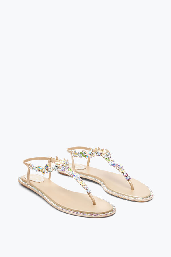 gioiello eden nudo thong sandal 10 rene caovilla