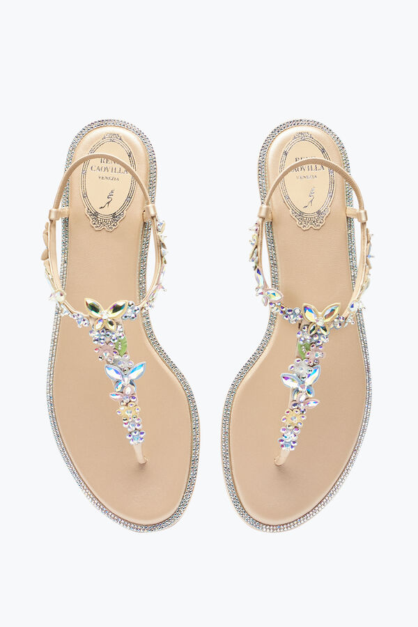 gioiello eden nudo thong sandal 10 rene caovilla
