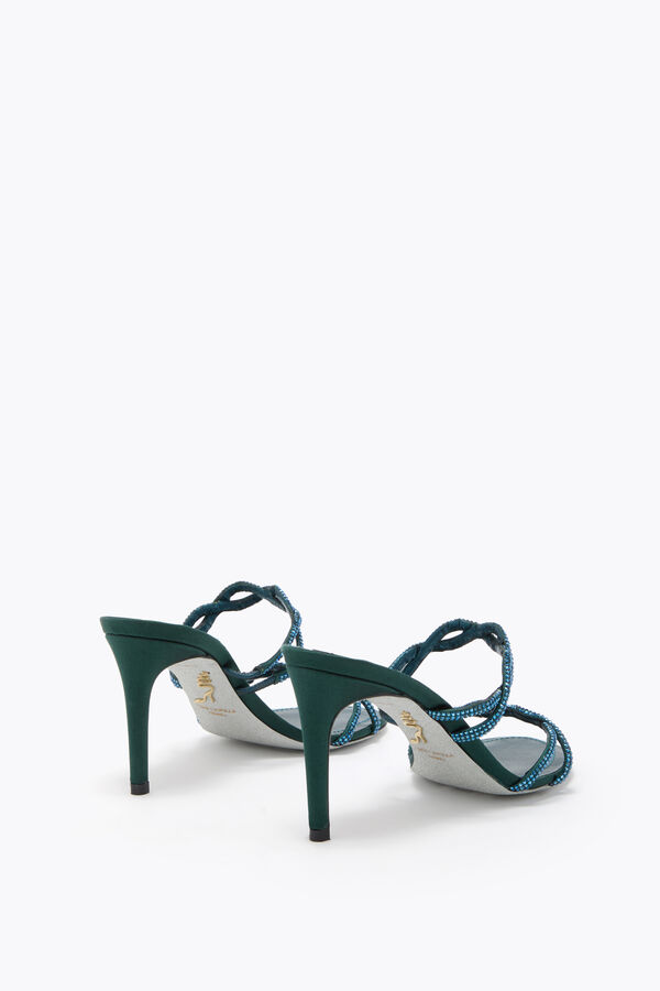 gioiello treccia teal mulo 80 rene caovilla