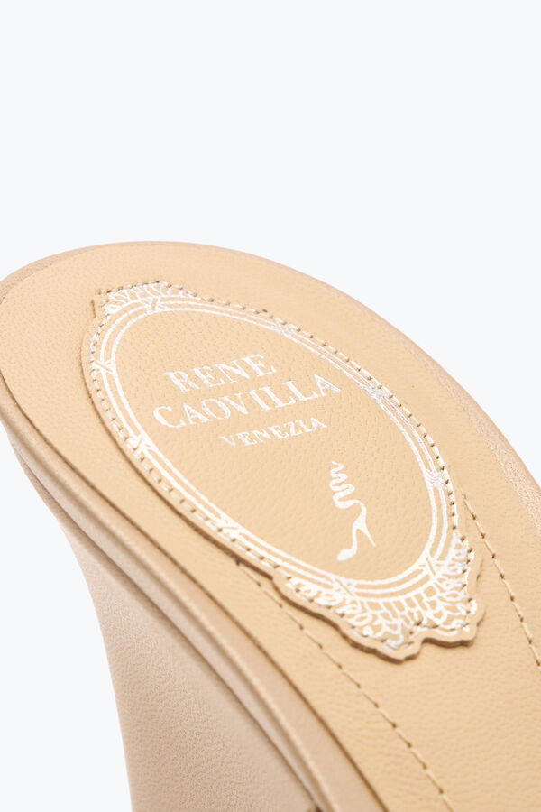 gioiello trim completo rosa cipria mulo 80 rene caovilla