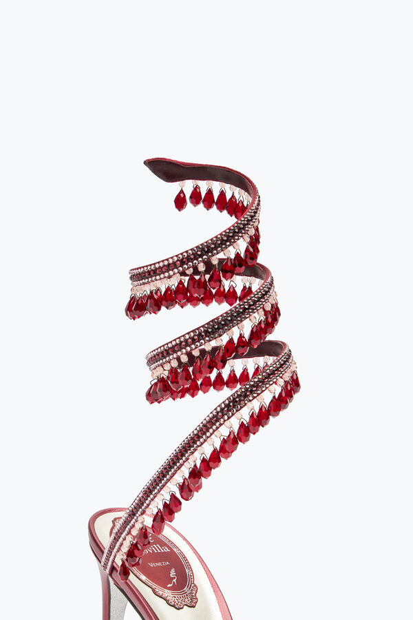gioiello lampadario di cristallo rosso rubino pompa 100 rene caovilla