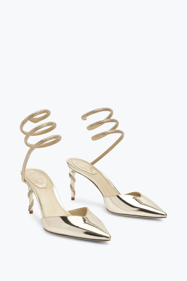 gioiello margot oro pompa 80 rene caovilla