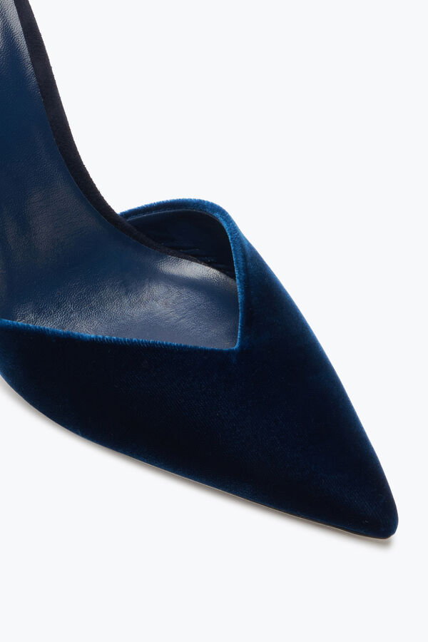 gioiello margot blu profondo slingback pump 105 rene caovilla