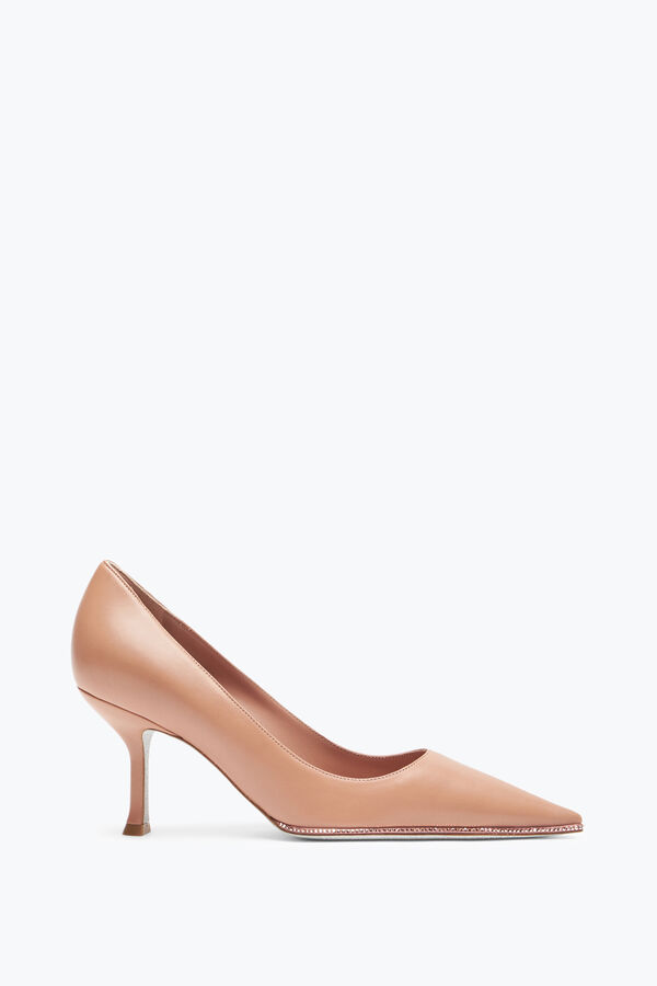 gioiello candice oro rosa pompa 80 rene caovilla