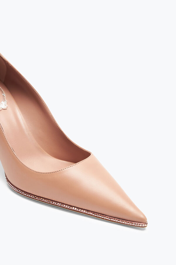 gioiello candice oro rosa pompa 80 rene caovilla