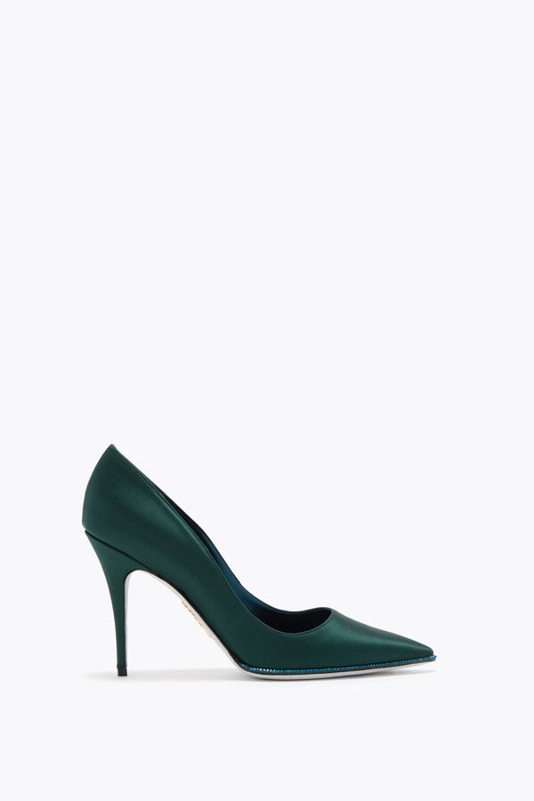 gioiello taylor teal pompa 100 rene caovilla