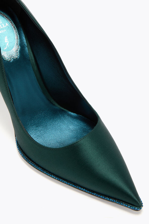 gioiello taylor teal pompa 100 rene caovilla