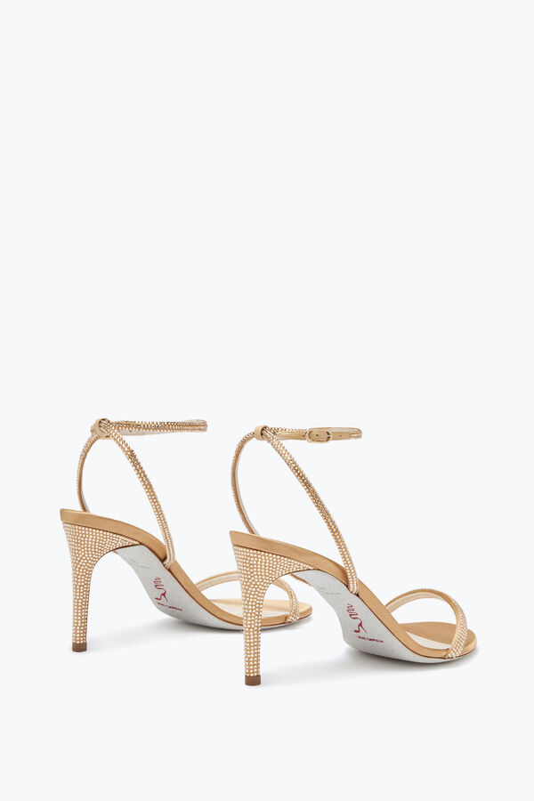 gioiello ellabrita crystal beige sandalo 80 rene caovilla
