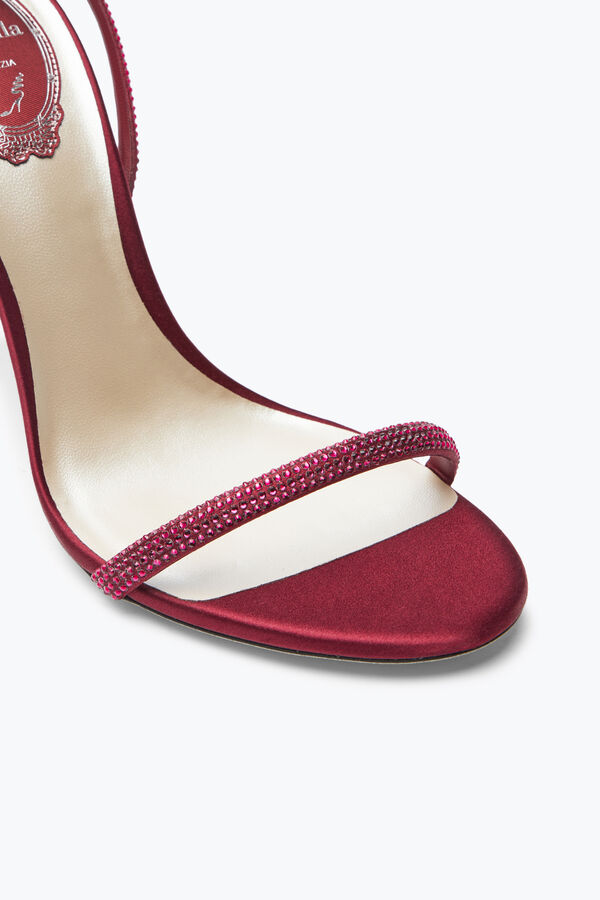 gioiello ellabrita cristallo bordeaux sandalo 105 rene caovilla