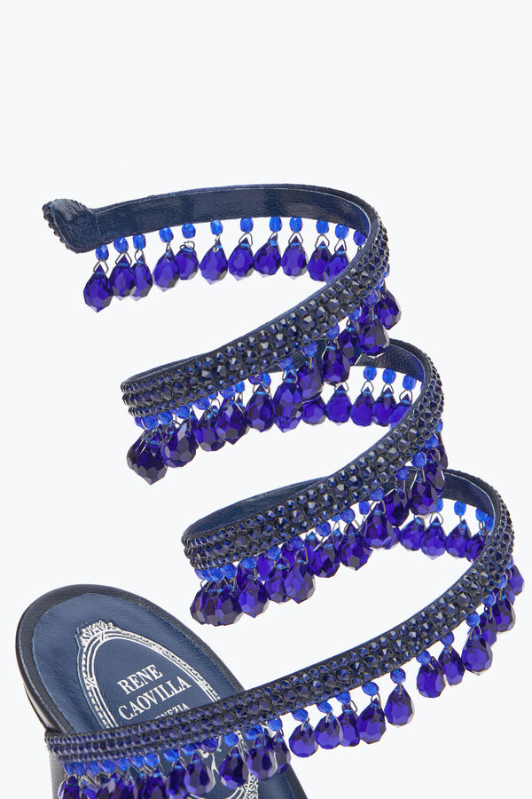 gioiello lampadario indigo sandalo 105 rene caovilla