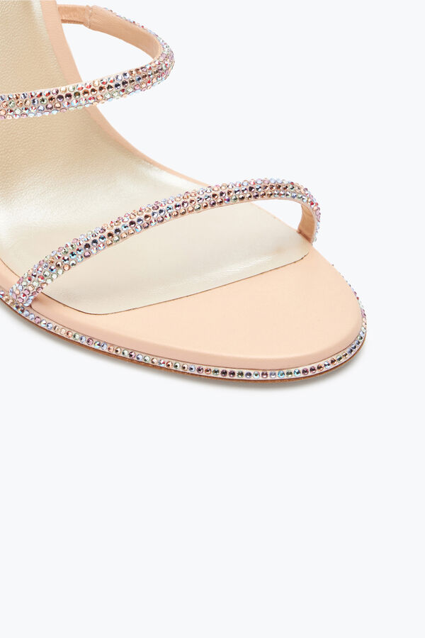 gioiello elegante rosa sandali cleo rene caovilla