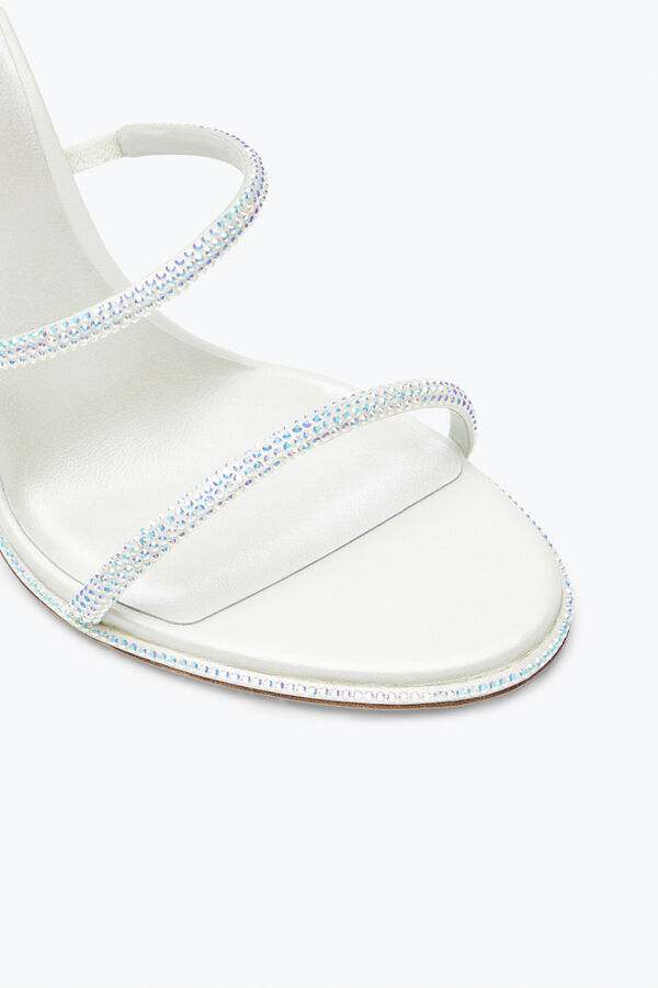 sandali gioiello con strass cleo rene caovilla
