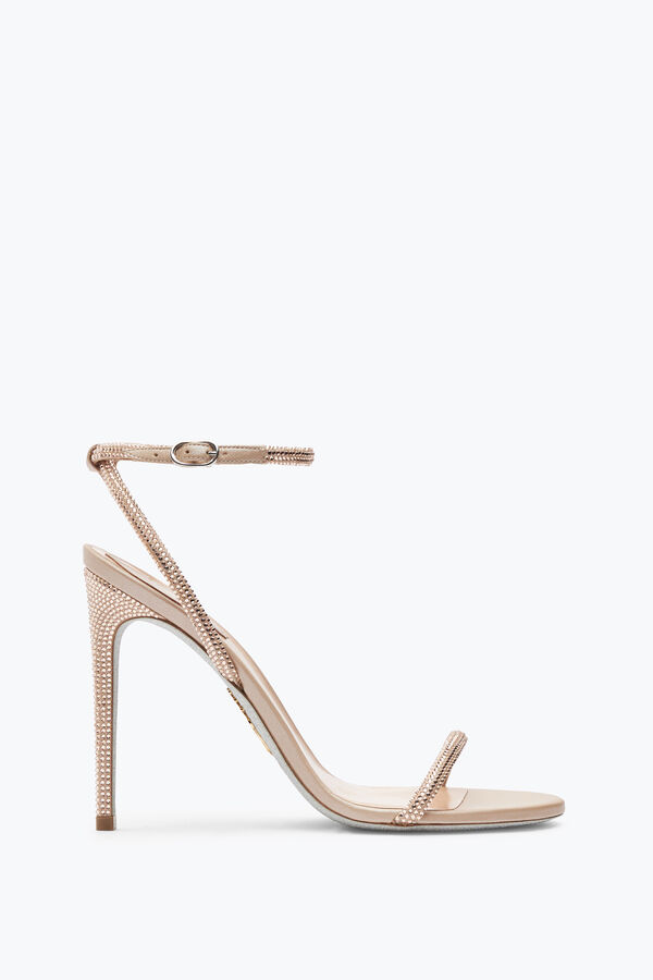 gioiello ellabrita cristallo blush sandalo 105 rene caovilla