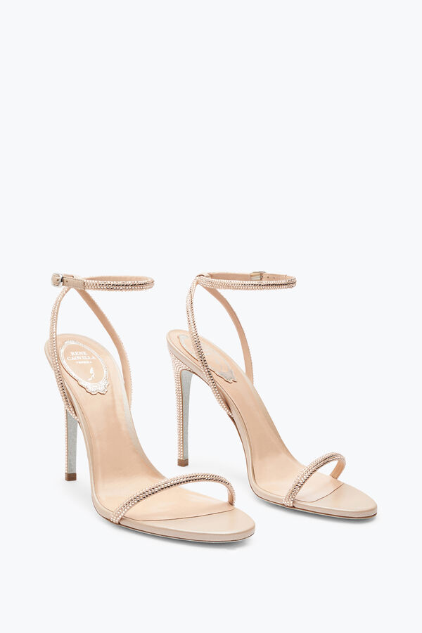 gioiello ellabrita cristallo blush sandalo 105 rene caovilla