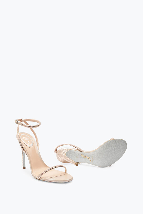 gioiello ellabrita cristallo blush sandalo 105 rene caovilla