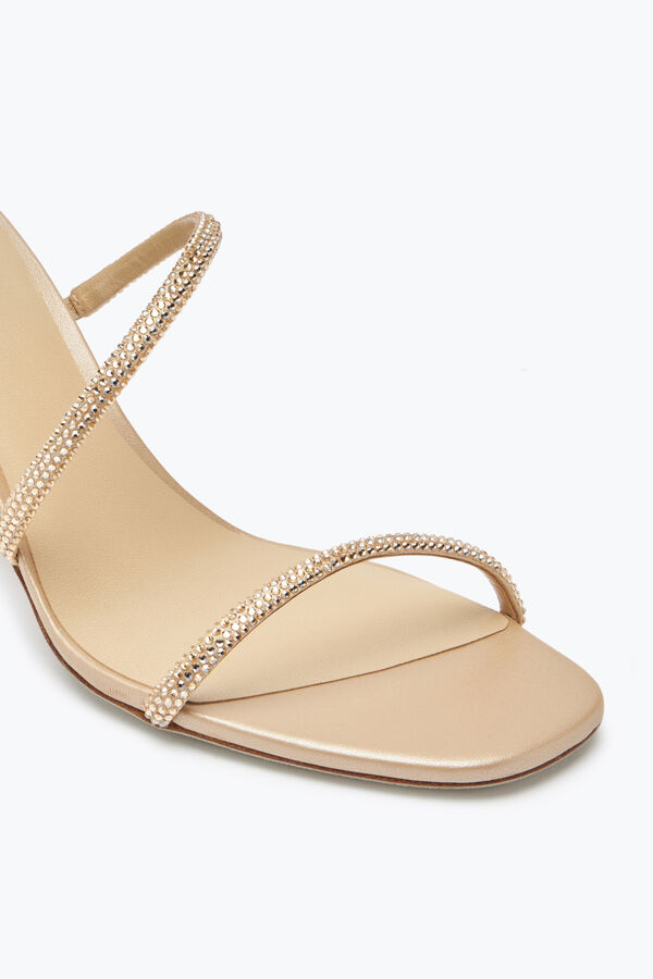 gioiello cleo crystal beige sandalo 80 rene caovilla