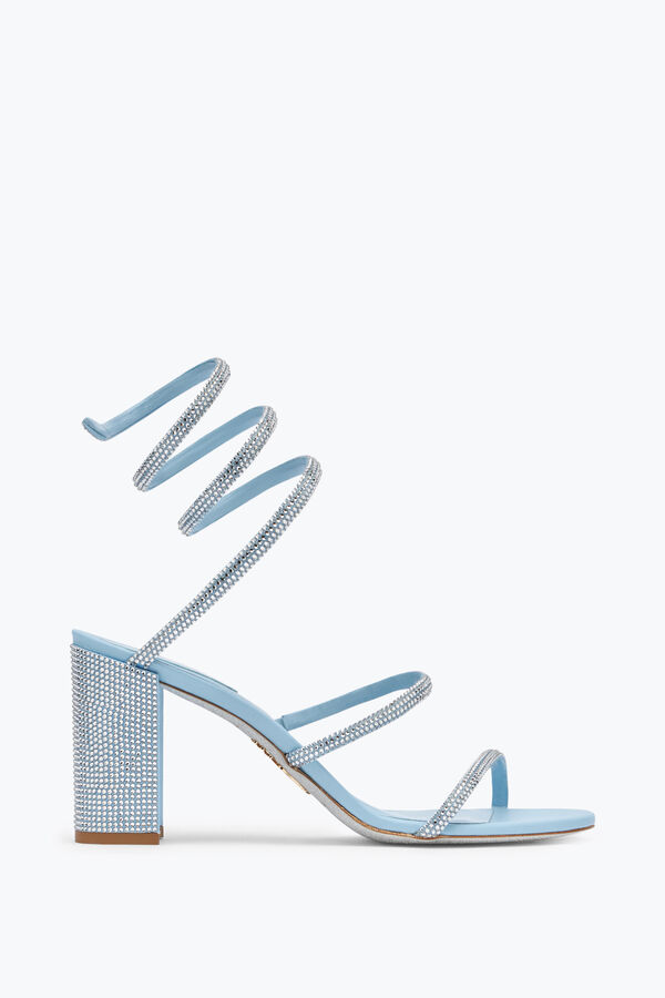 gioiello cleo pastello blu sandalo 80 rene caovilla