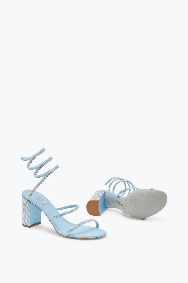 gioiello cleo pastello blu sandalo 80 rene caovilla