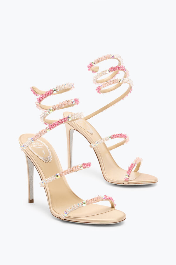 gioiello cenerentola barbie rosa sandalo con serpente 105 rene caovilla