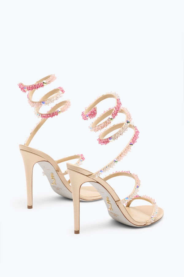 gioiello cenerentola barbie rosa sandalo con serpente 105 rene caovilla