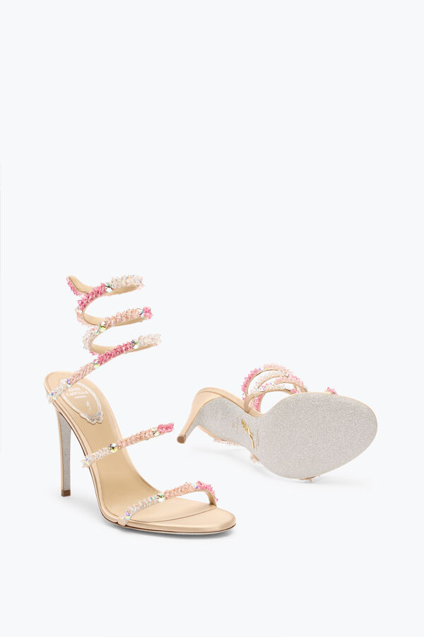 gioiello cenerentola barbie rosa sandalo con serpente 105 rene caovilla