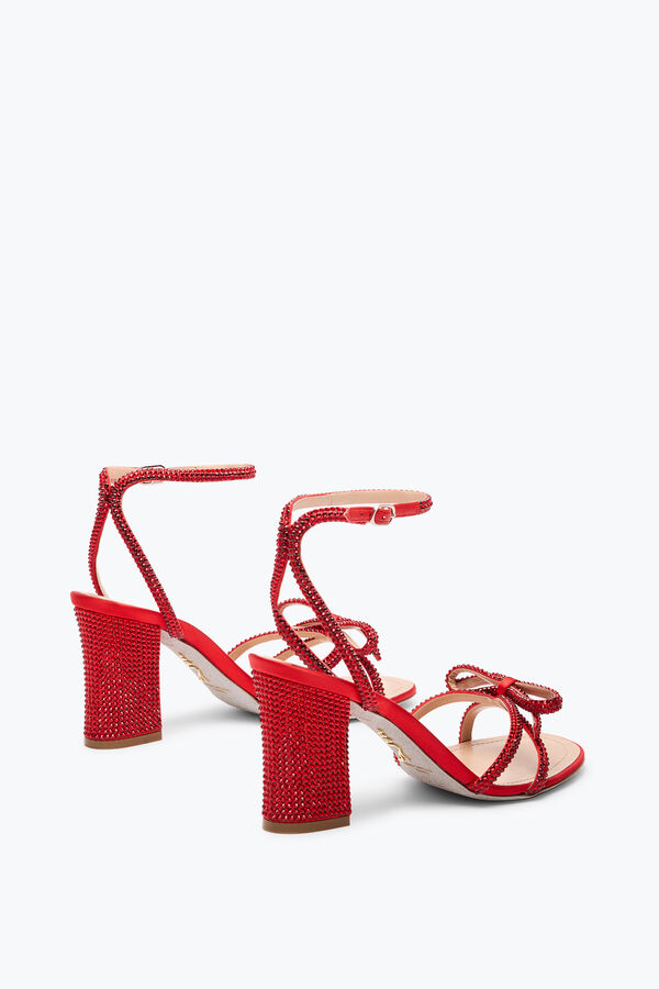 gioiello nicole di sandalo rosso 80 rene caovilla
