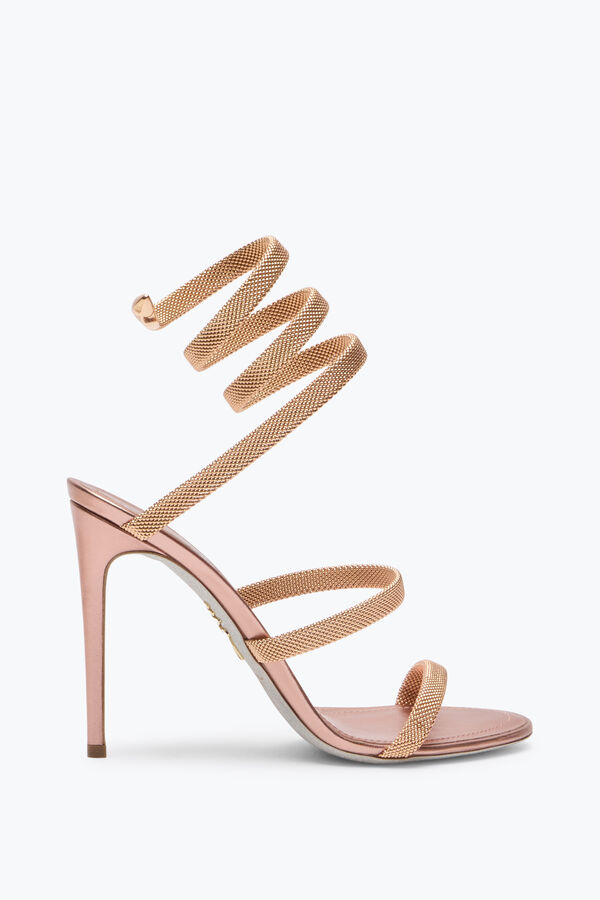 gioiello trigold cleo oro rosa sandalo 105 rene caovilla