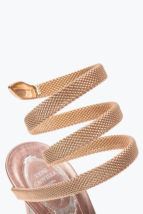 gioiello trigold cleo oro rosa sandalo 105 rene caovilla