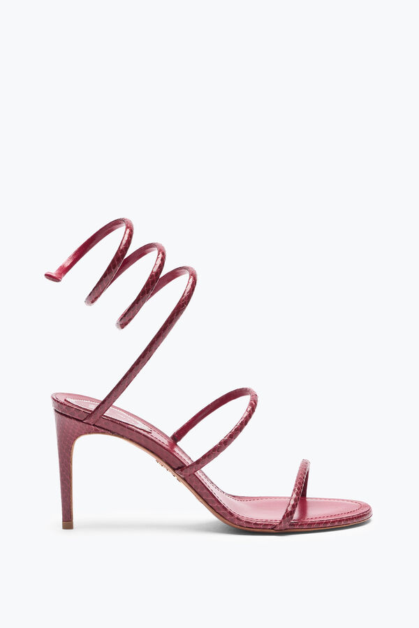gioiello cleo borgogna ayers sandalo in pelle 80 rene caovilla