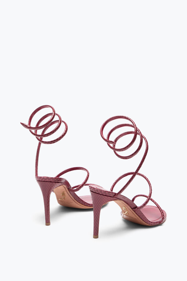 gioiello cleo borgogna ayers sandalo in pelle 80 rene caovilla