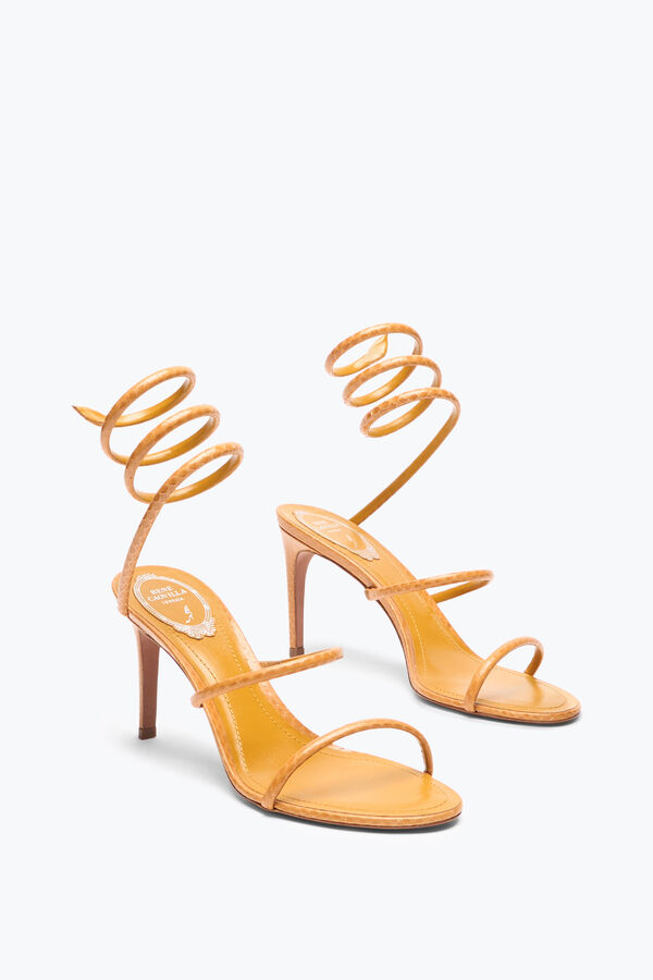gioiello ambra cleo ayers sandalo in pelle 80 rene caovilla