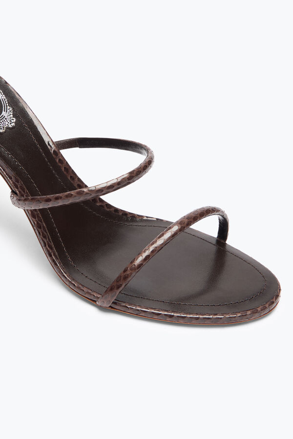 gioiello cleo marrone ayers sandalo in pelle 80 rene caovilla