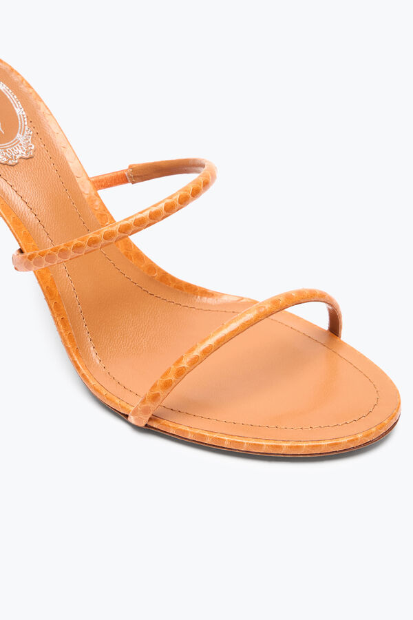 gioiello cleo cognac ayers sandalo in pelle 80 rene caovilla