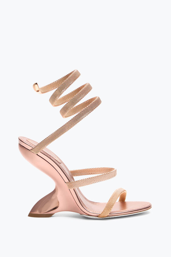 gioiello trigold sinfonia in oro rosa sandalo 105 rene caovilla
