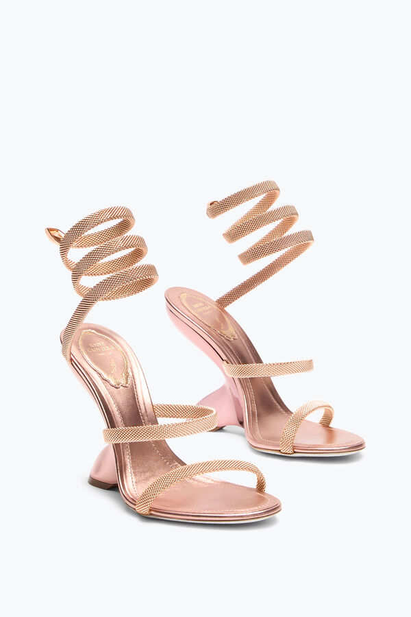 gioiello trigold sinfonia in oro rosa sandalo 105 rene caovilla