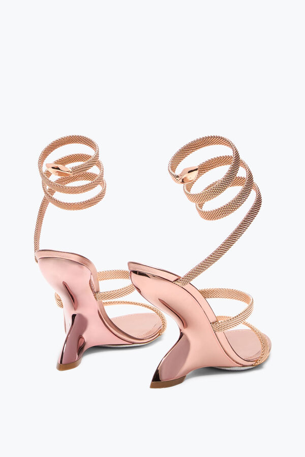gioiello trigold sinfonia in oro rosa sandalo 105 rene caovilla